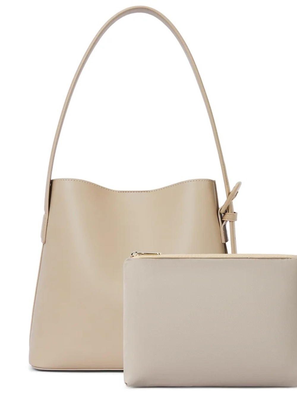 Like New 🤎 Vegan Leather Bostanten Bucket Bag - Picture 2 of 16